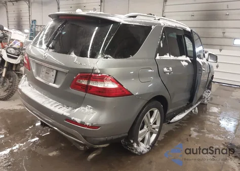 2013 Mercedes-Benz Ml 350 4Matic из США, поврежденный, VIN 4JGDA5HB4DA232162